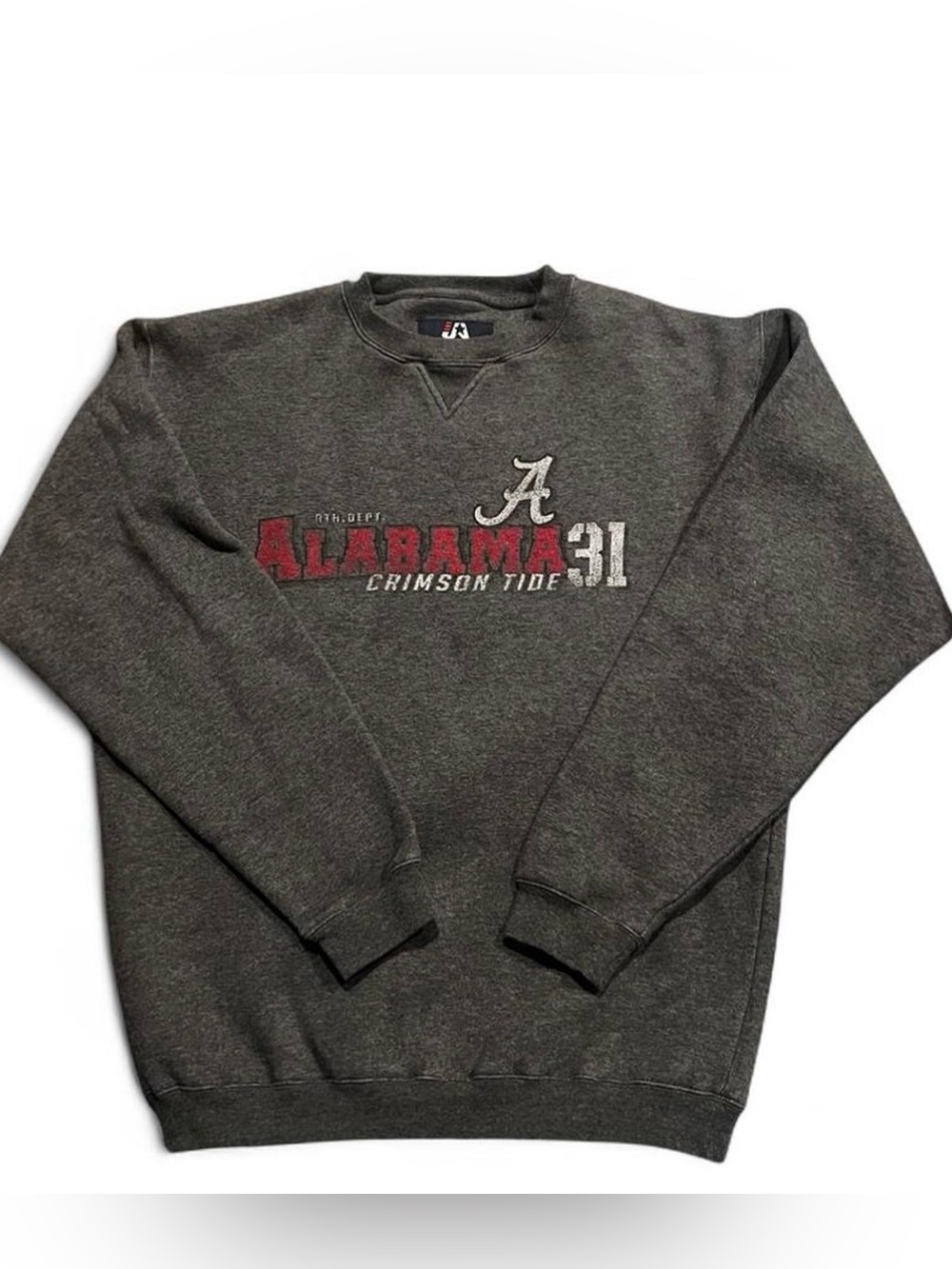 Alabama Crimson Tide Gray Crewneck Sweatshirt